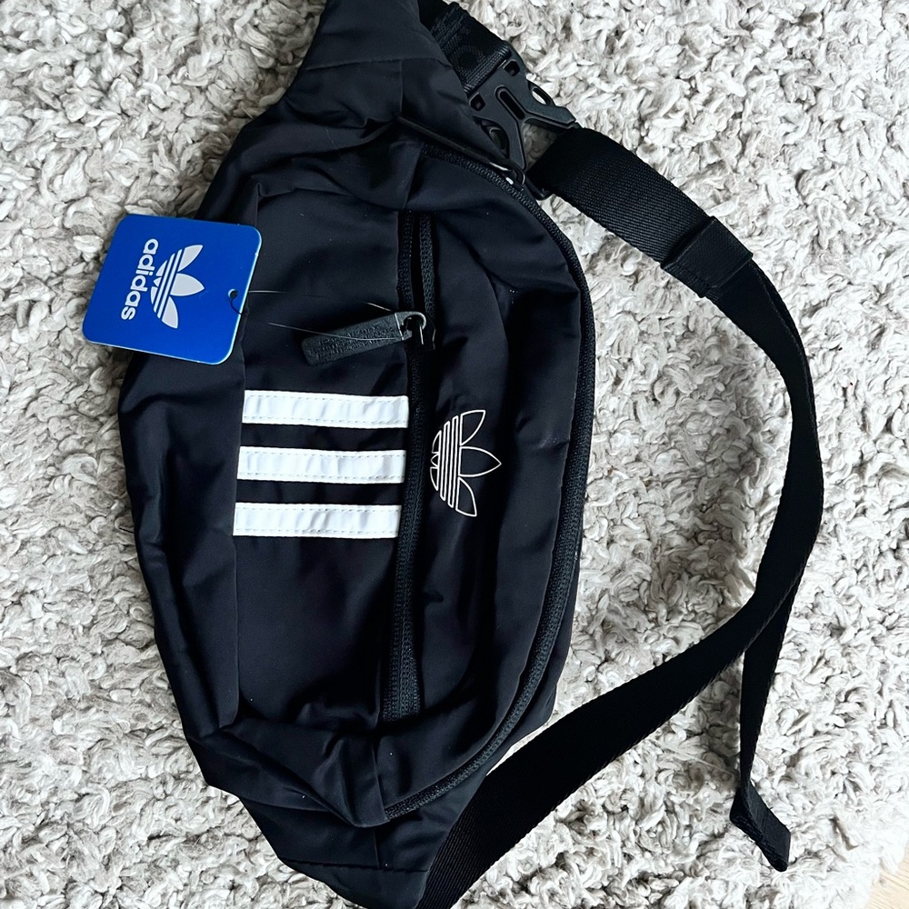 Adidas Black Waist Bag